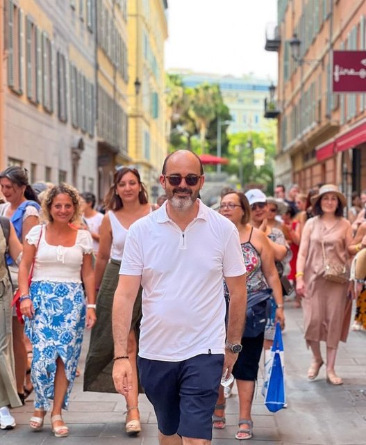 Enseignants en exploration dans le Vieux-Nice